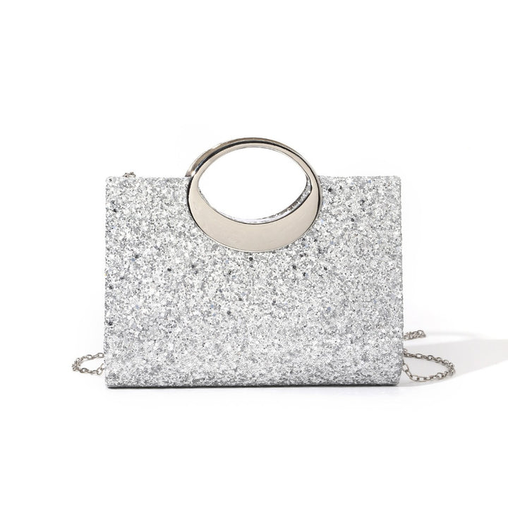 Glitzernde Abendhandtasche