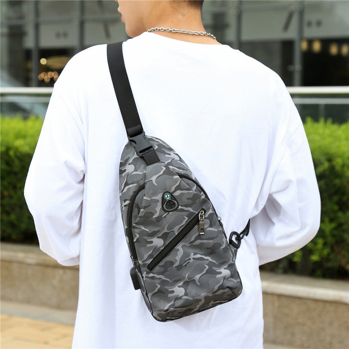 Crossbody-Rucksack mit Wasserabweisendem Material und Ergonomischem Tragesystem Karnz