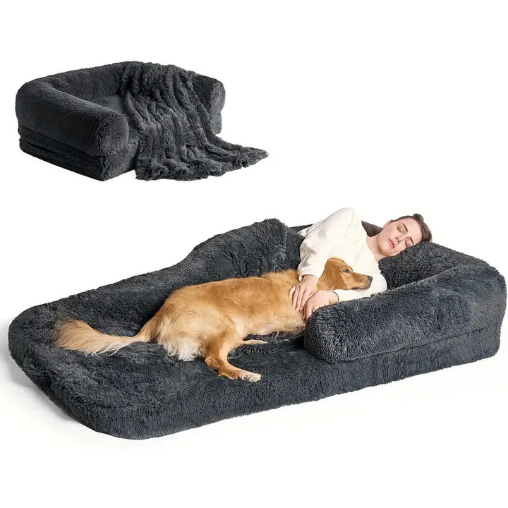 Plüsch Orthopädisches Liege Hundebett