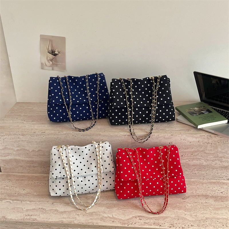 Polka Dot Abendtasche