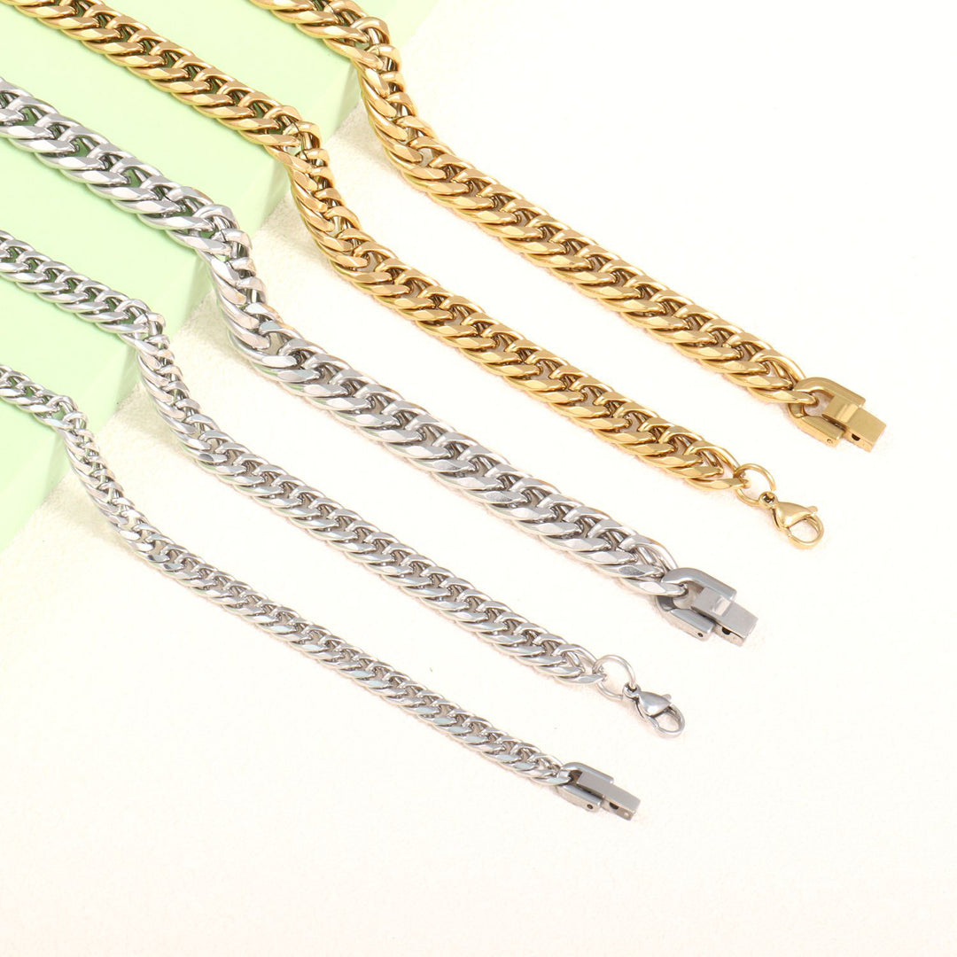 Fettes verwobenes Kettenarmband Karnz