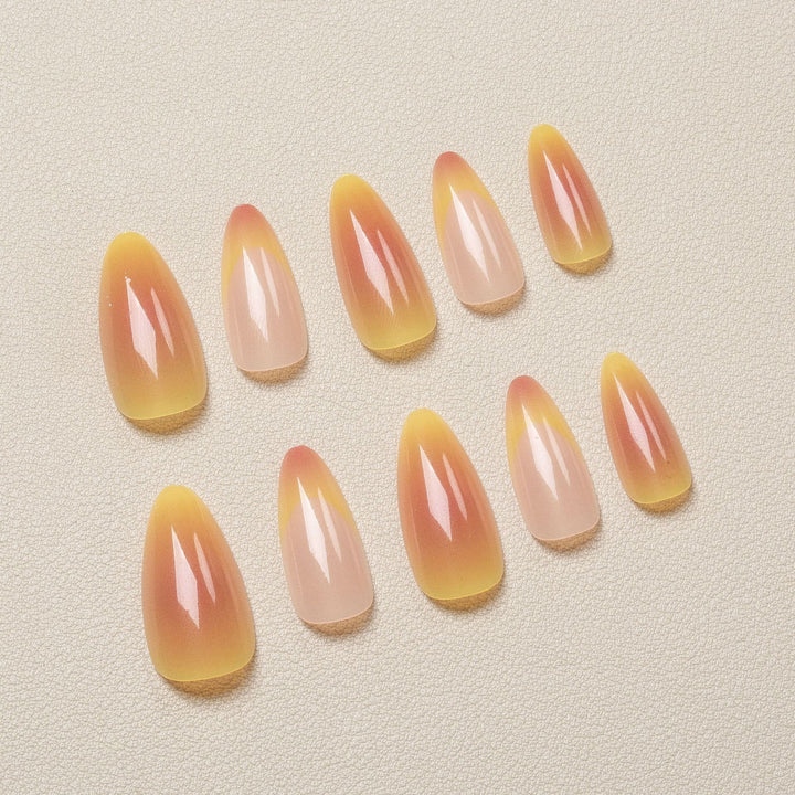Gradient Ombre Nagelspitzen