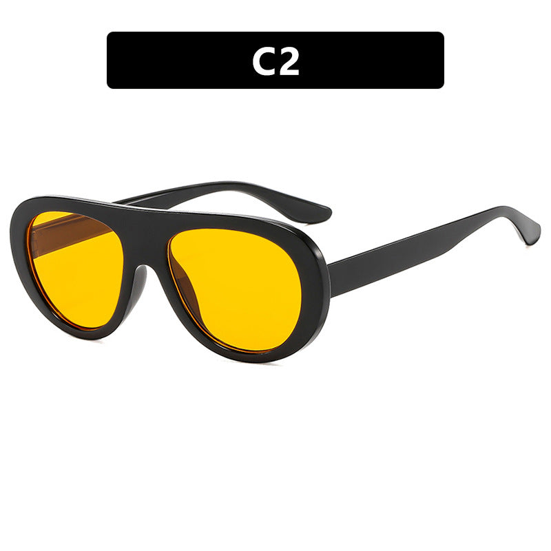 Damen modische oversized Sonnenbrille mit schützendem UV-Filter Karnz