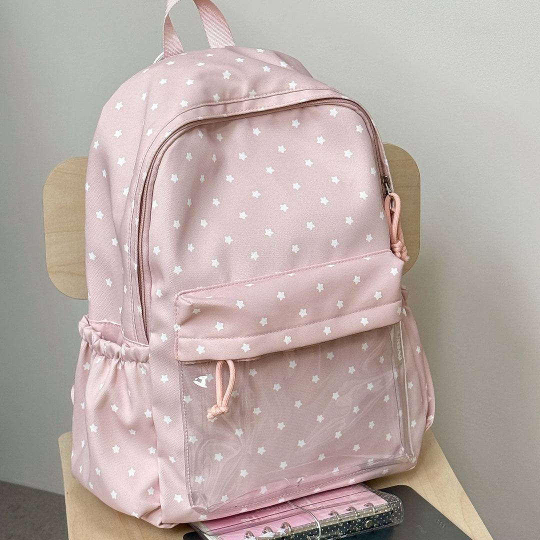 Niedlicher Sternenbedruckter Freizeit-Rucksack Karnz