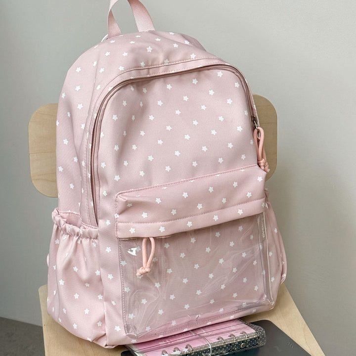 Niedlicher Sternenbedruckter Freizeit-Rucksack Karnz