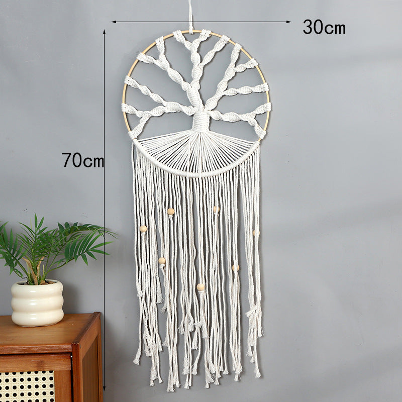 Macrame Wandbehang Karnz