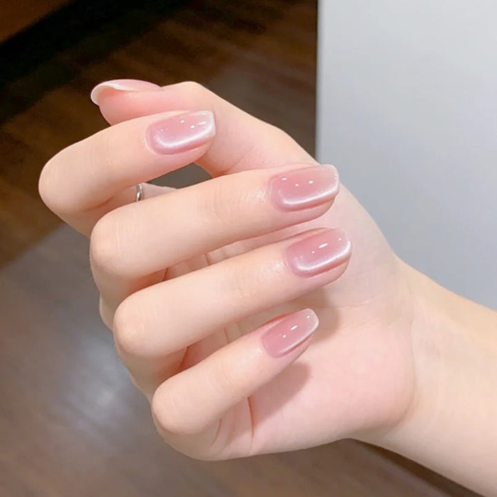 Glänzendes Press-On-Nagelset Karnz 1787395207