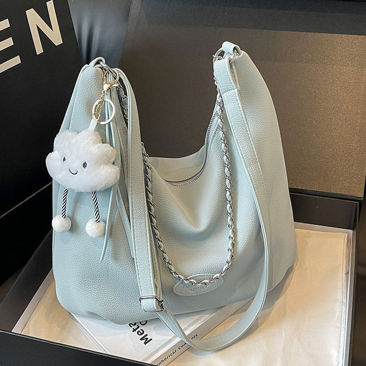 Weiche Leder Schlabberige Schultertasche