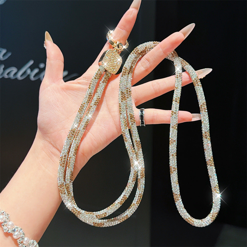 Funken Crystal Brillen Kette Karnz