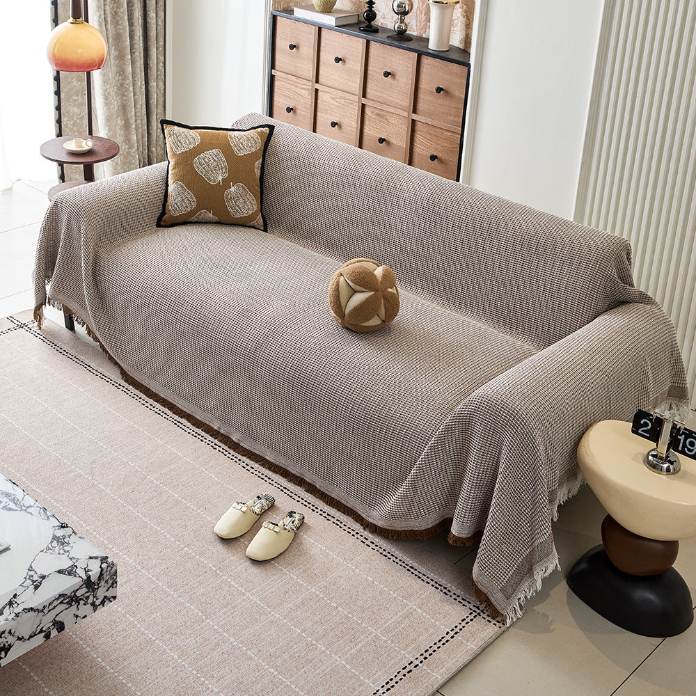 Gemütliche Sofa-Decke