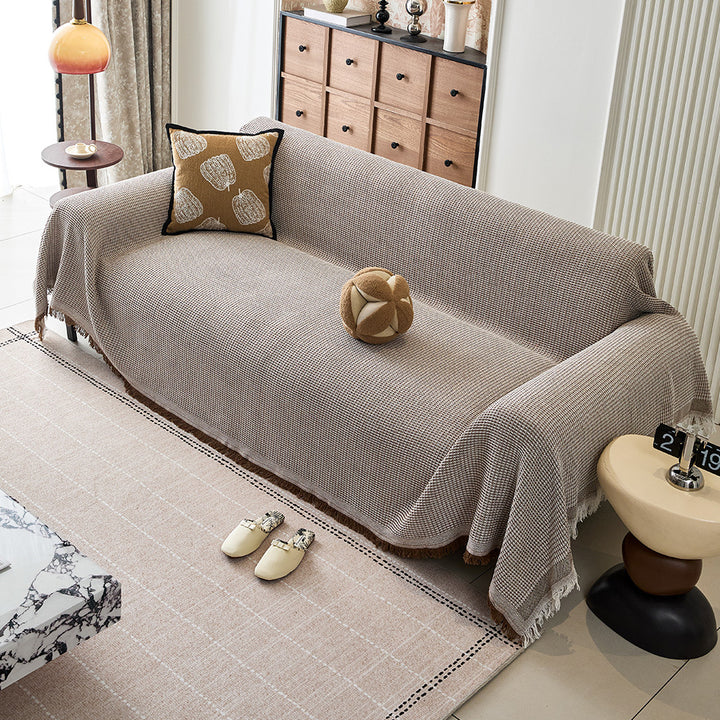 Gemütliche Sofa-Decke