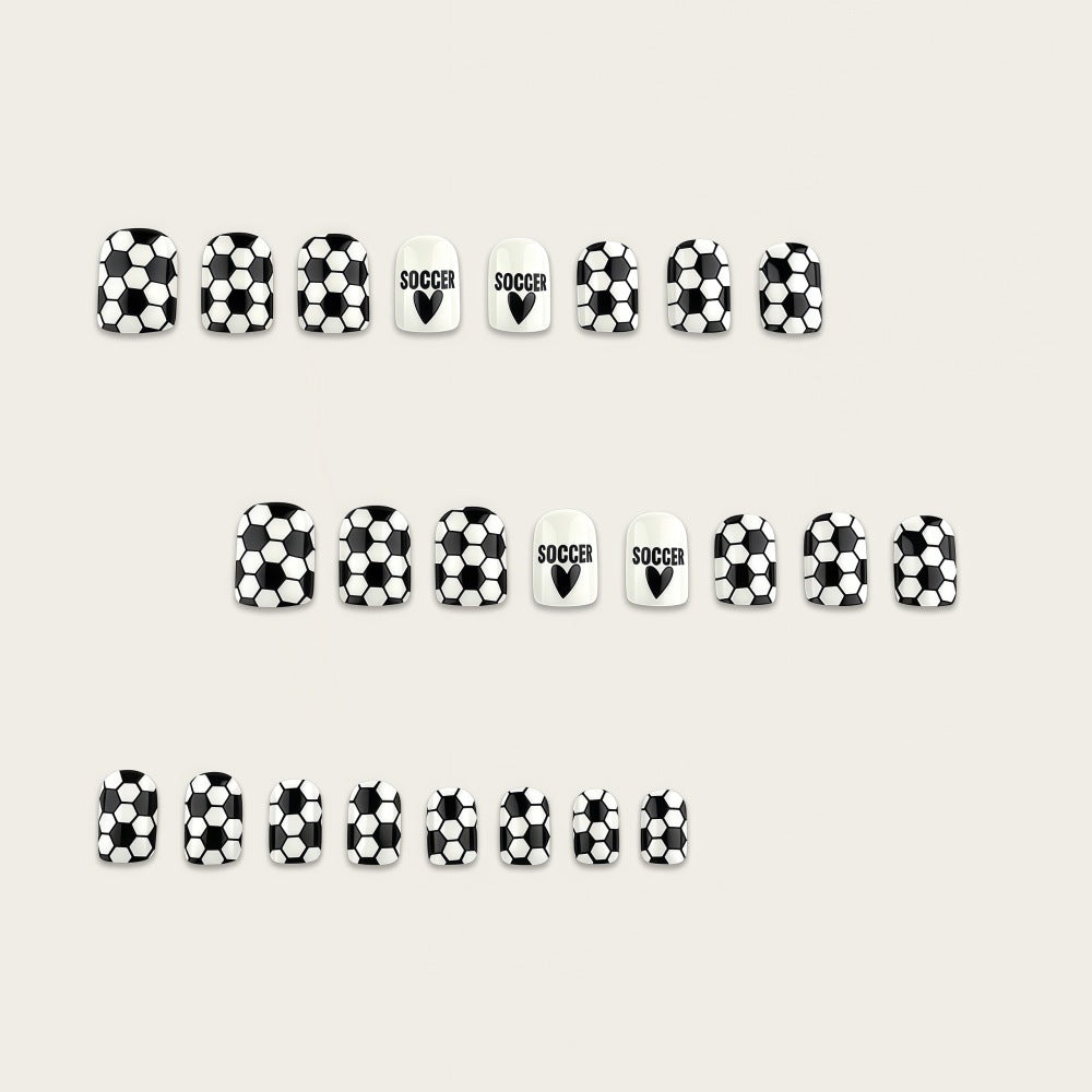 Fußball Nageldesign Karnz