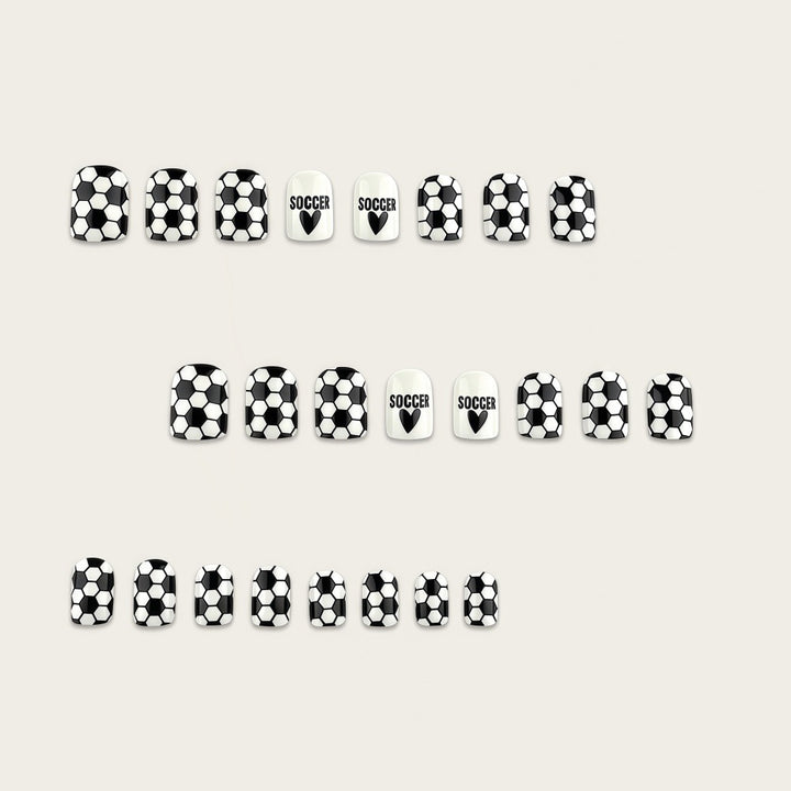 Fußball Nageldesign Karnz