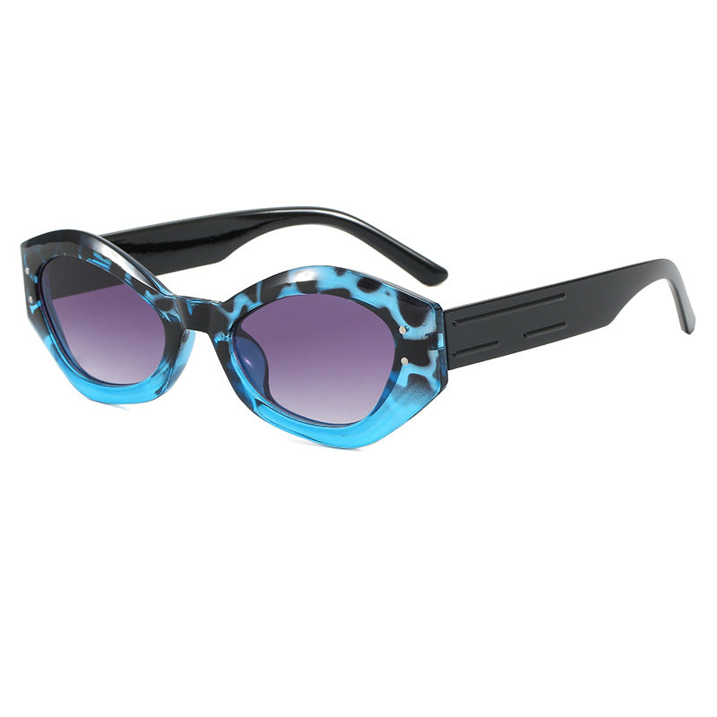 Damen Cat-Eye Sonnenbrille mit modernem Design und breitem Rahmen Karnz
