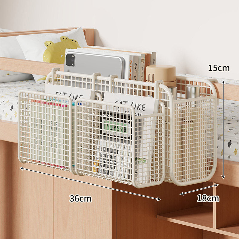 Überbett-Mesh-Dreifach-Aufbewahrungskorb
