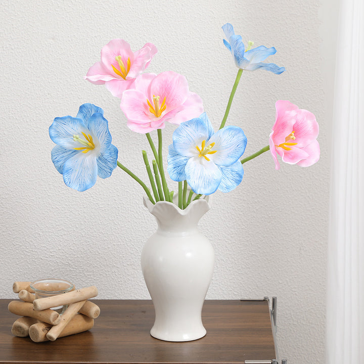 Künstlicher Orchideenblütenzweig mit detailreichen Blüten Karnz