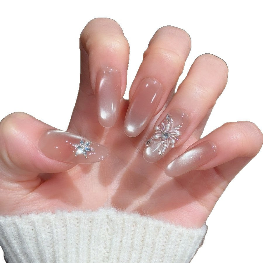 Elegante Nagelkunst Karnz