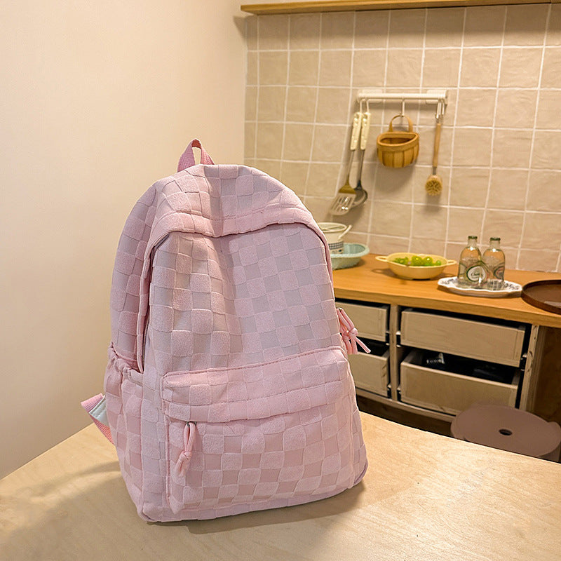 Schachbrettmuster Rucksack