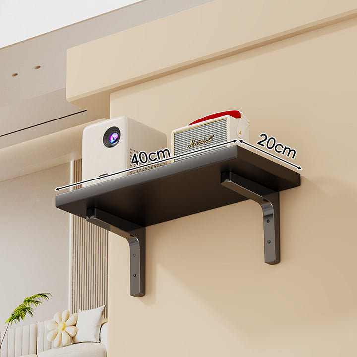 Wandmontierte schwebende Aufbewahrungse shelf mit Marmor-Effekt und Schwerlaststahlhaltern