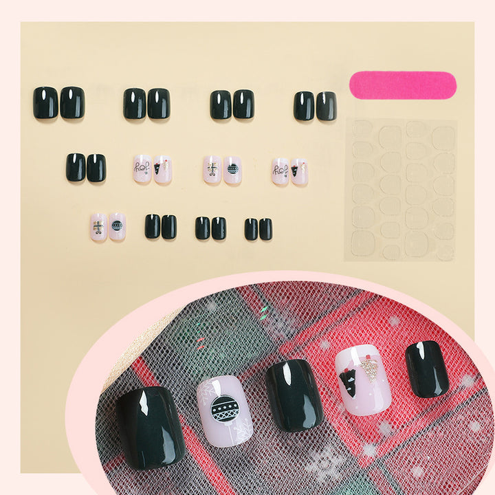Festliche Feiertags Press-On Nagelkunst Kollektion Karnz