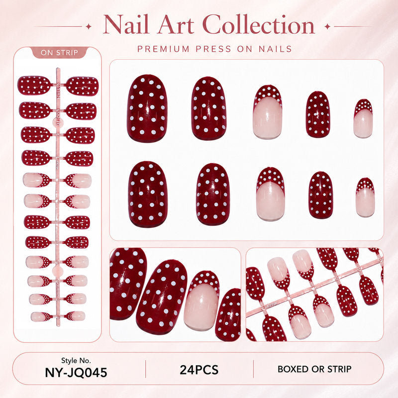 Elegante Press-On Fingernägel mit DIY Set Karnz