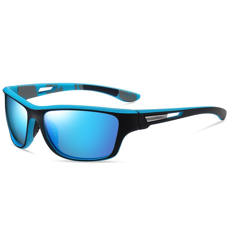 Herren Sportsonnenbrille mit kratzfesten Gläsern und ergonomischem Design Karnz