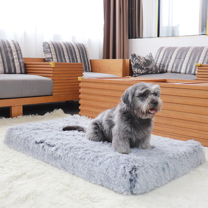 Plüsch-Speicher-Schaum-Matte-Hundebett