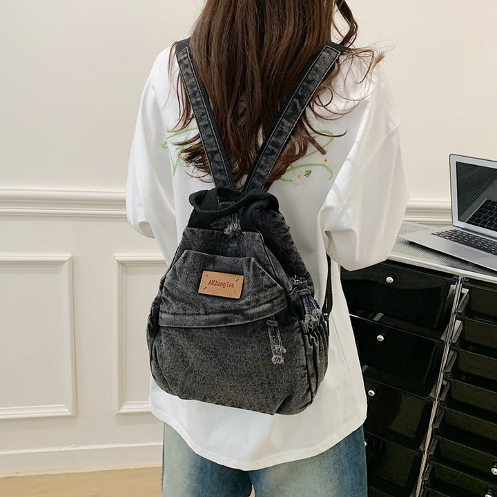 Multifunktionaler lässiger Kordelzug-Rucksack Karnz