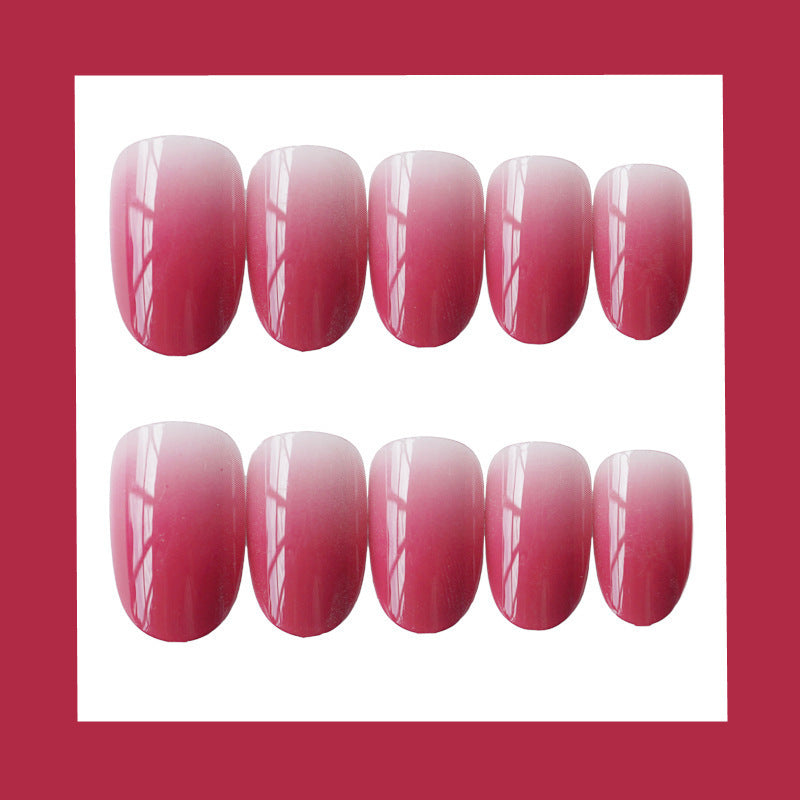 Ombre Glossy Press-On Nails Karnz