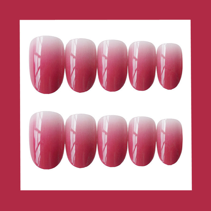 Ombre Glossy Press-On Nails Karnz