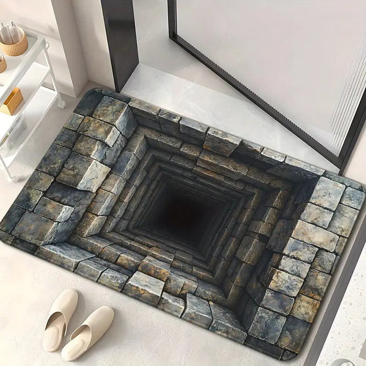 3D Optical Illusion Fußmatte