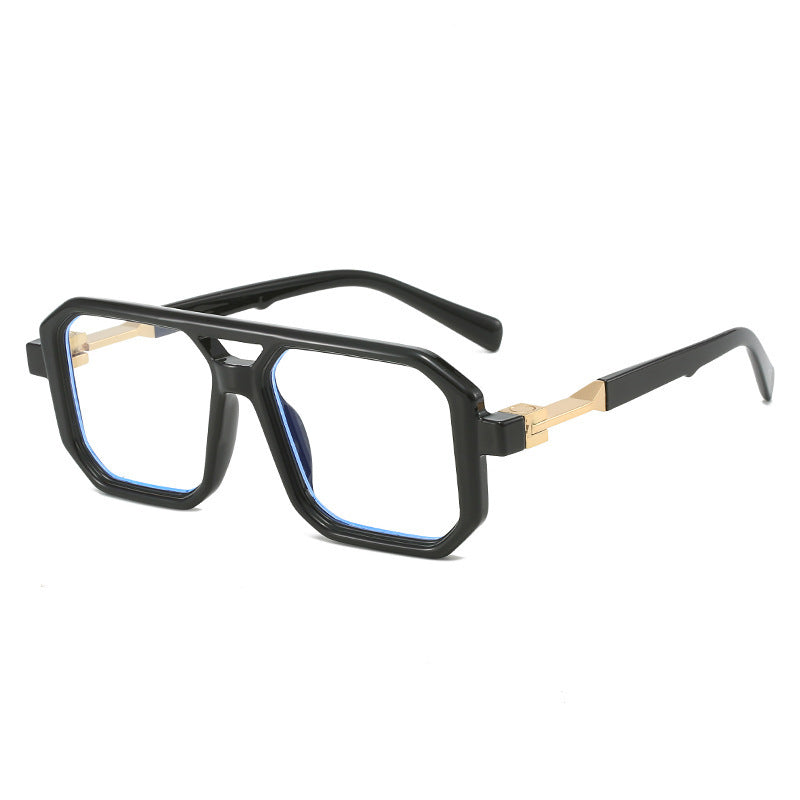 Fette Übergroße Achtkantige Sonnenbrille Karnz