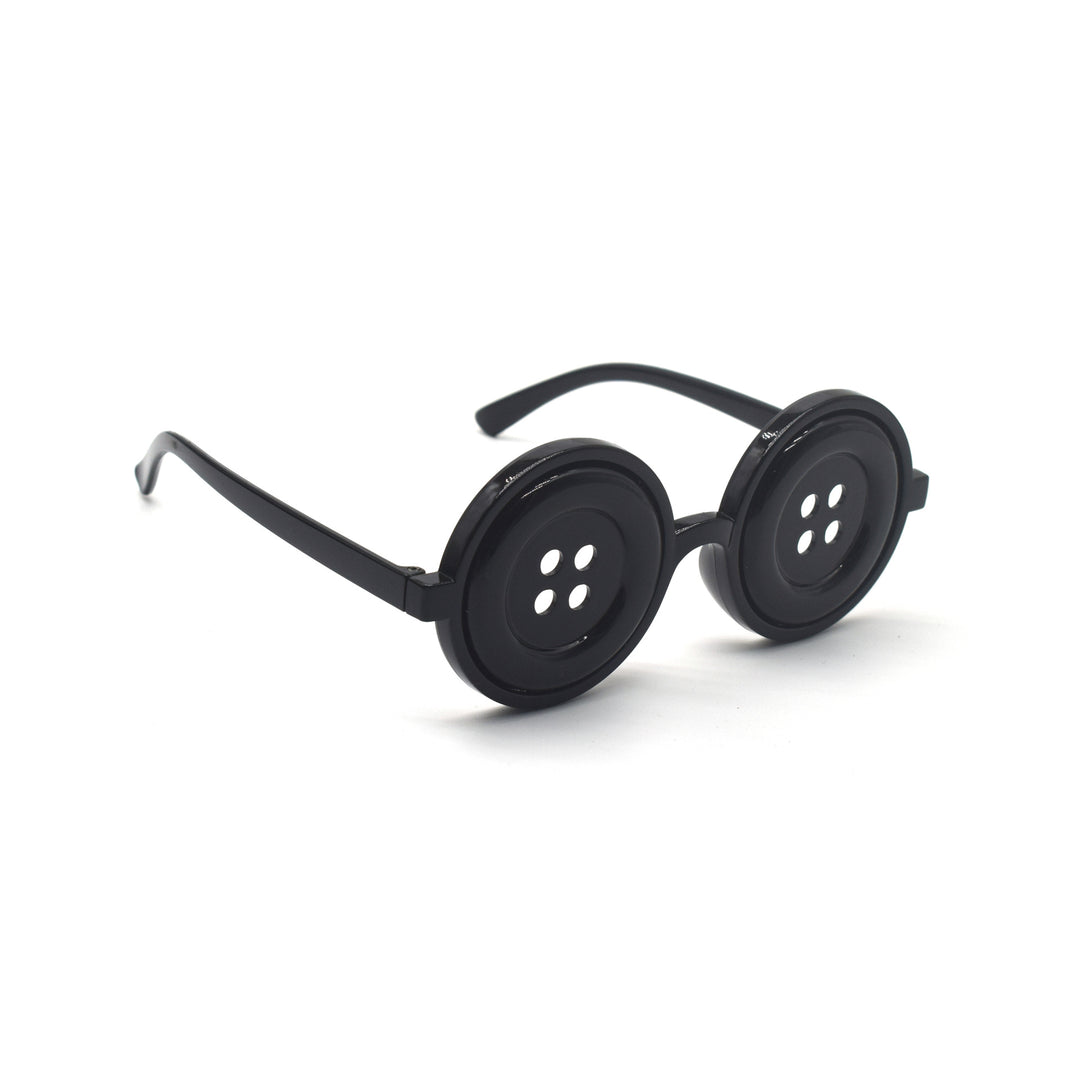 Einzigartiges Knopfdesign Brille Karnz