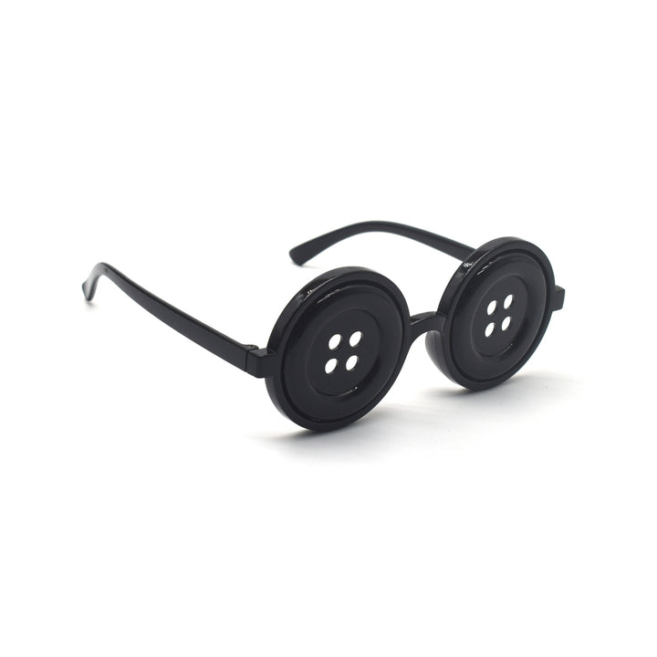 Einzigartiges Knopfdesign Brille Karnz