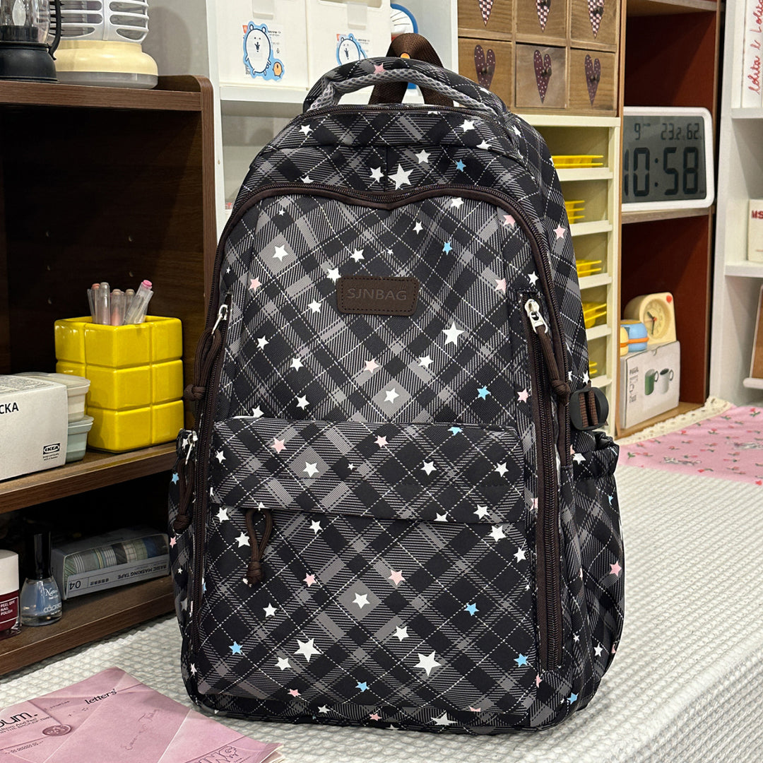Stylische gemusterte Rucksack