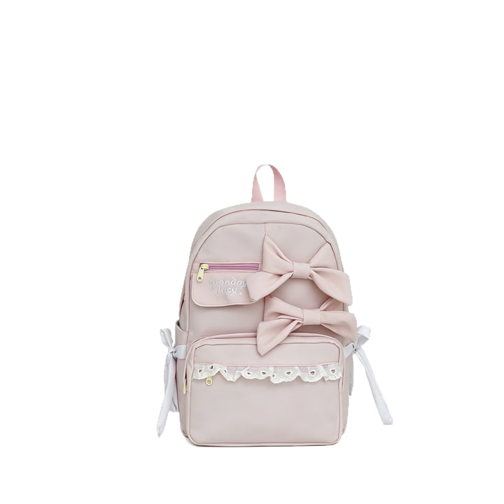 Süße Rucksack mit Schleifen-Detail Karnz