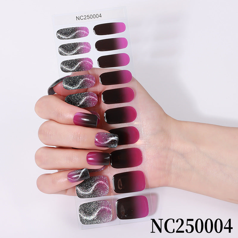 Stylische Nagelkunst Wraps
