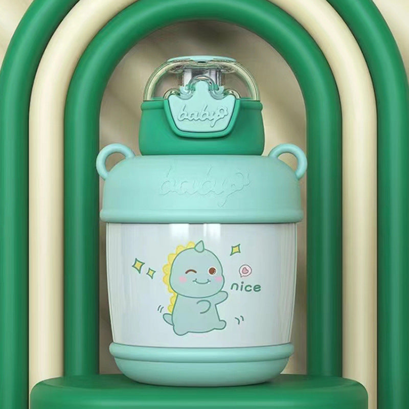 Damen Isolierte Trinkflasche mit fröhlichem Entenmotiv Karnz