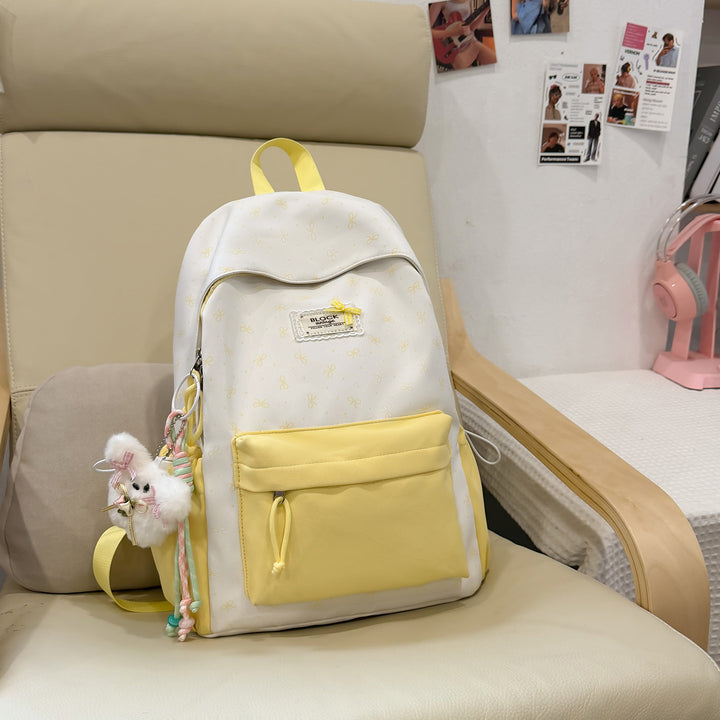 Stylische bedruckte Rucksack mit lustigen Charakterakzenten Karnz