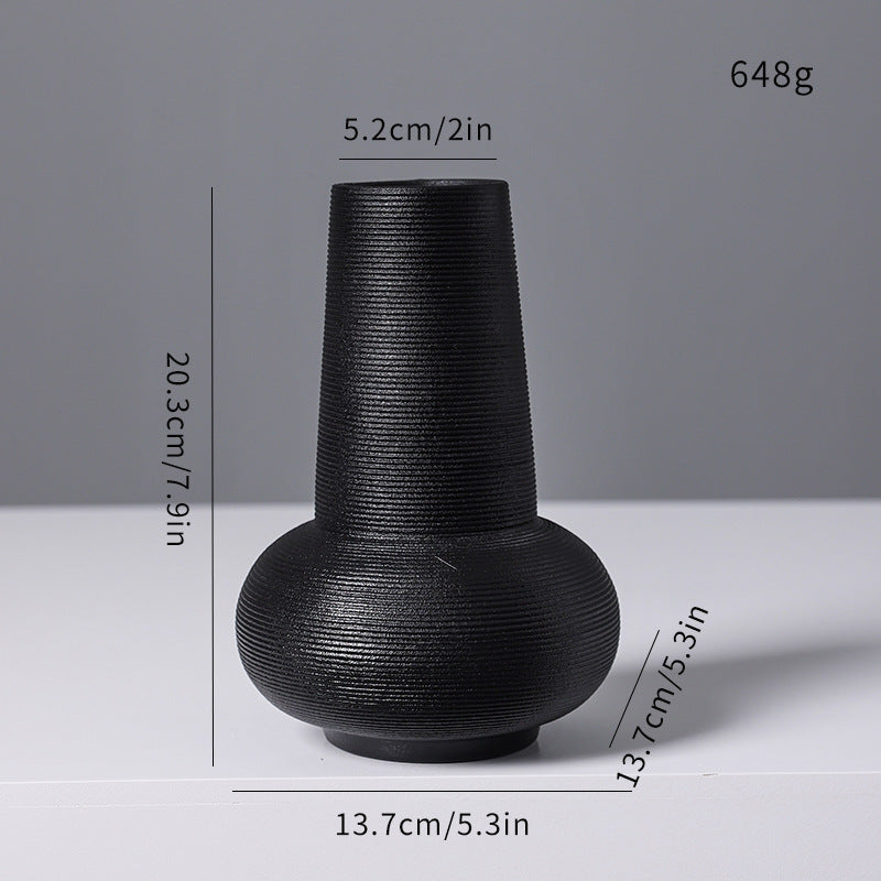 Strukturiert Modern Keramik Vase Karnz 1790368938
