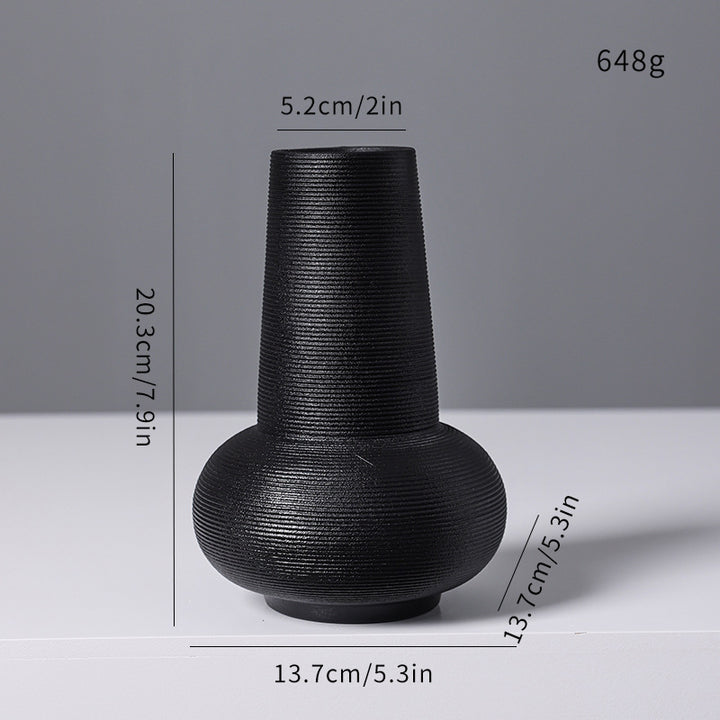 Strukturiert Modern Keramik Vase Karnz 1790368938