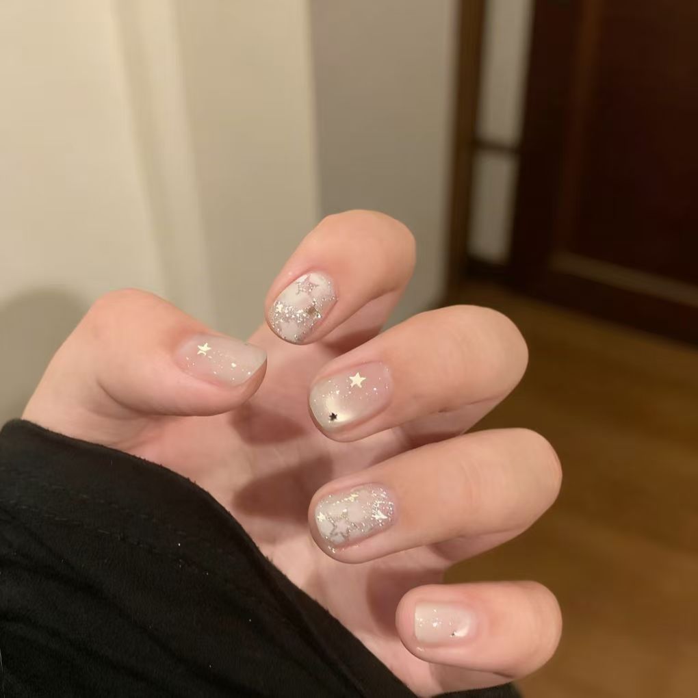 Sternen Glitter Nagelkunst Erweiterungen