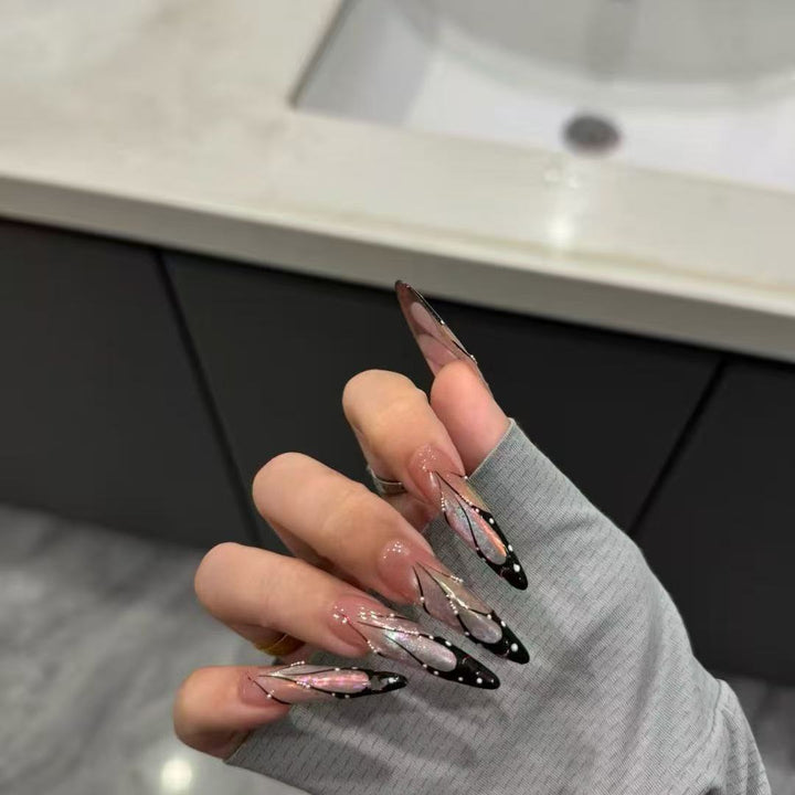 Stiletto Press-On Nagelverlängerungen Karnz