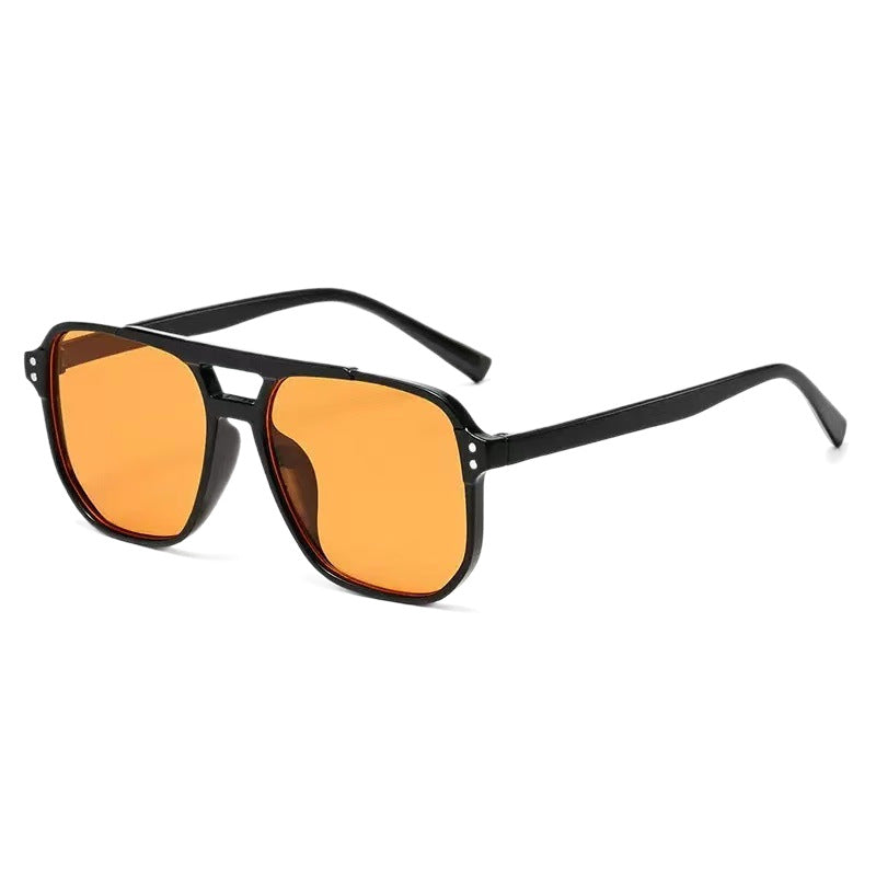 Stylische Quadratische Rahmen Sonnenbrille Karnz