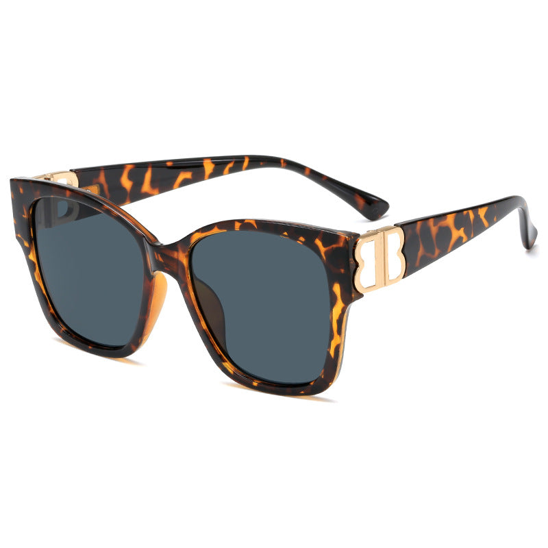 Damen Designer-Sonnenbrille im stilvollen Tortoise-Design Karnz