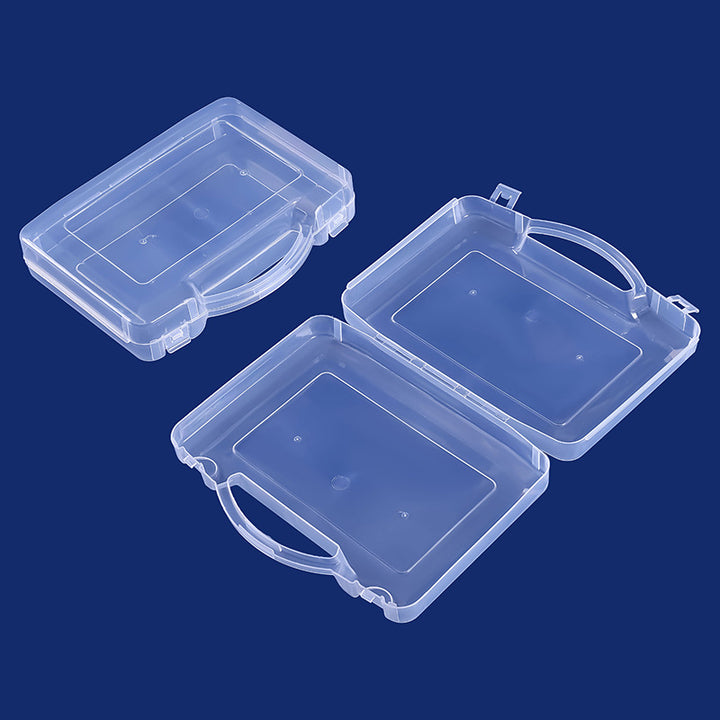 Haltbare transparente Aufbewahrungsbox Karnz