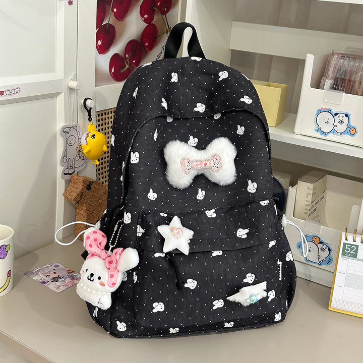 Leichte Polka Dot Freizeit-Rucksack Karnz