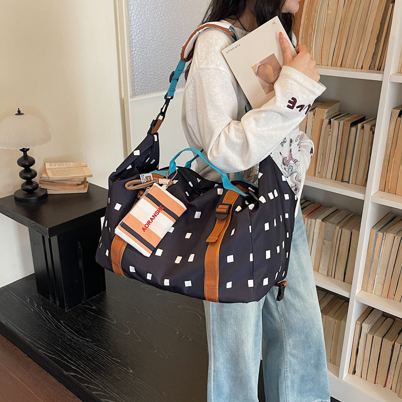 Stylische gepunktete Wochenendreise-Duffle Bag Karnz