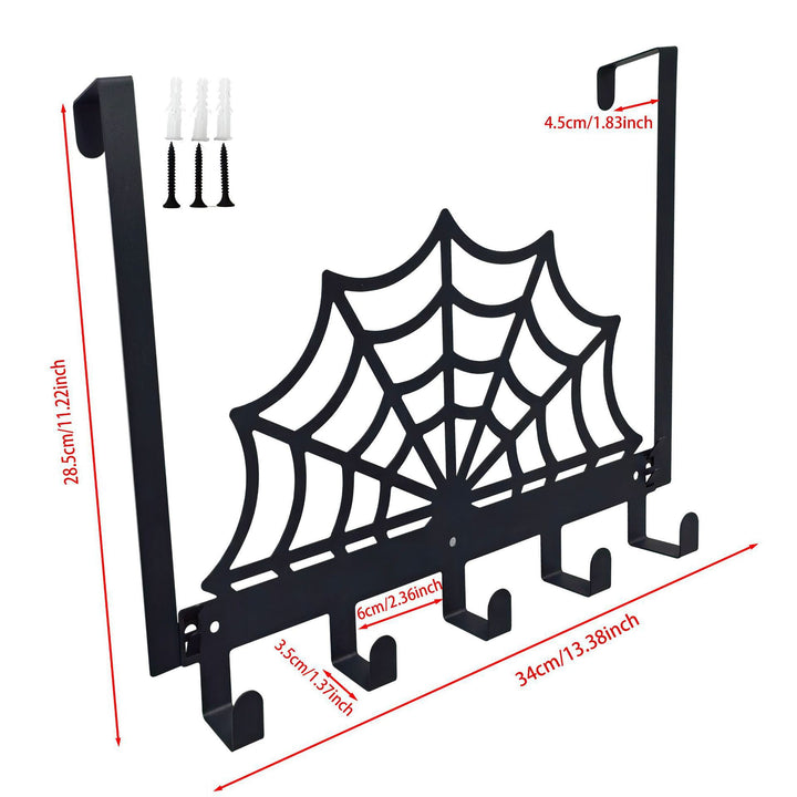 Spider Web-Themen Wandhakenregal