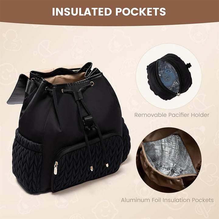 Stylischer Rucksack mit Gepolsterter Rückenseite und Vielseitigen Fächern Karnz